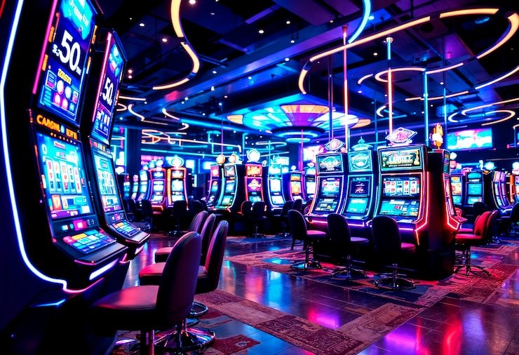 Antarmuka aplikasi mobile lomba4d menampilkan pasar Liga 1 dan live casino