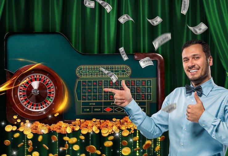 Meja live casino dengan dealer profesional di platform lomba4d